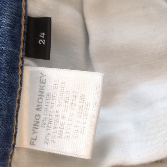Flying Monkey Platinum size 24 color blue jeans - Picture 5 of 5
